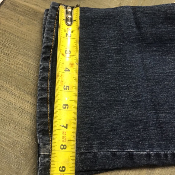 SO Size 7 dark blue jeans. Zipper and crotch measurements are in photos. - Picture 7 of 7